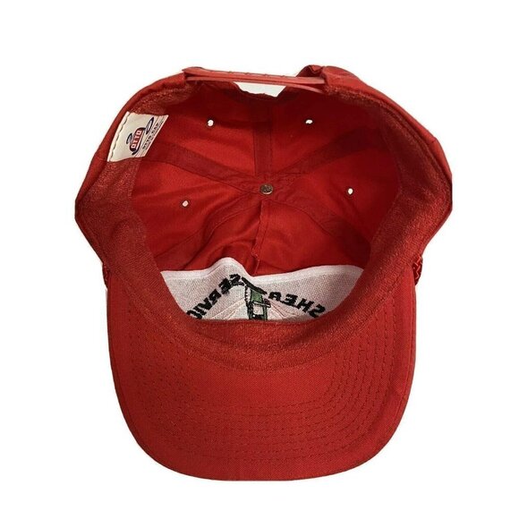 Vintage Otto Red Snapback Trucker Hat Cap Adjust - Picture 6 of 8